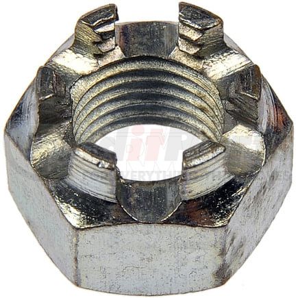 Dorman 220-012BX Hex Nut-Castellated-Thread Size; 3/8-24, Height; 9/16 In.