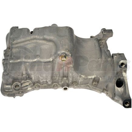 Dorman 264-865 Engine Oil Pan - Baffled, 0 ga., Silver, Natural Finish, With Drain Plug