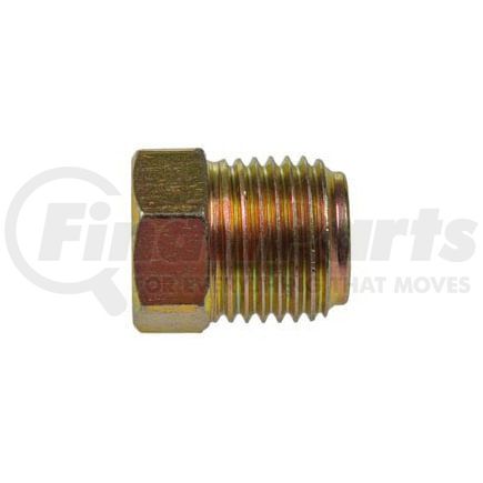 Dorman 490-491.1 Inverted Flare Fitting-Steel Plug-1/4 In.