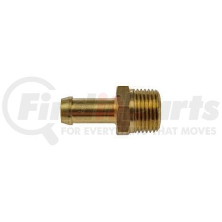 Dorman 492-020.1 Brass Hose Fitting-Male Connector-3/8 In. x 3/8 In. MNPT