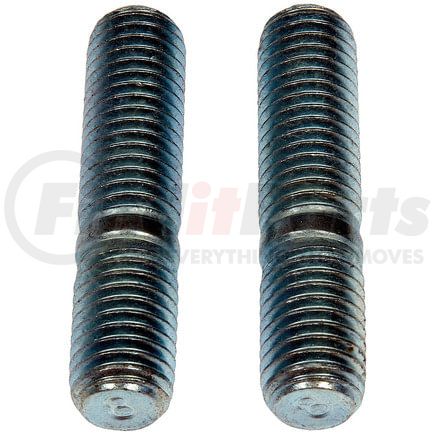 Dorman 610-0420.25 5/8-11 Double Ended Stud 0.625 In. - Knurl, 2.81 In. Length