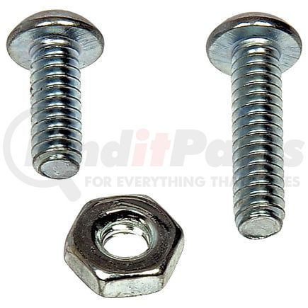 Dorman 784-600D Machine Screw With Nuts - 3/16 In.-24 X 1/2 In., 3/4 In.
