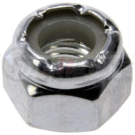 Dorman 784-764 Hex Lock Nuts With Nylon Ring-Grade 2- Thread Size 1/4-28 In., Height 5/16 In.