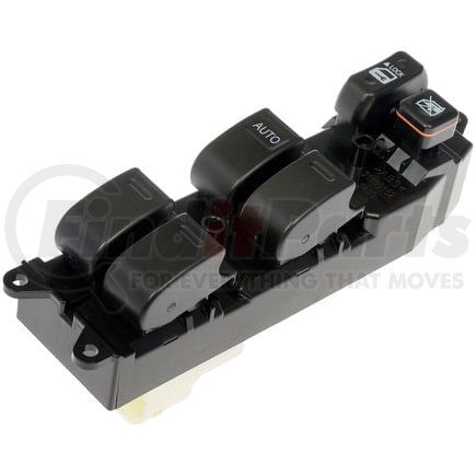 Dorman 901-755 Master Window Switch - Front Left, 6 Button, Black Top, White Bottom, ABS
