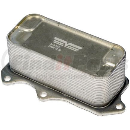 Dorman 918-410 Engine Oil Cooler - Aluminum, 15-Row Core, 6 x 3.7 in., Natural Finish