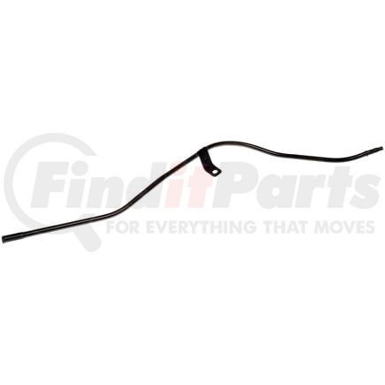 Dorman 918-661 Engine Oil Dipstick Tube - Metal, Black, With Mounting Bracket