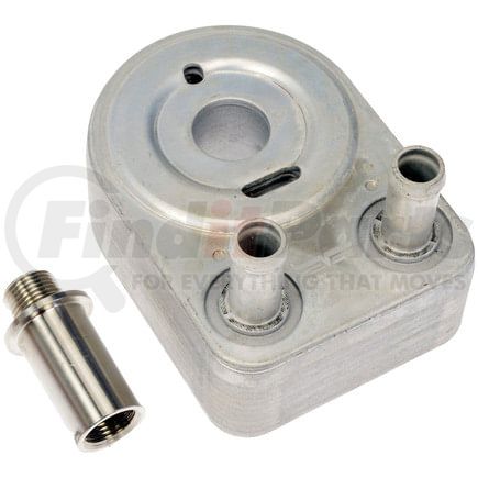 Dorman 918-897 Engine Oil Cooler - Aluminum, 131.52 mm. Length, 95.75 mm. Width, 10 Core Row