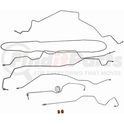Dorman 919-228 Stainless Steel Brake Line Kit