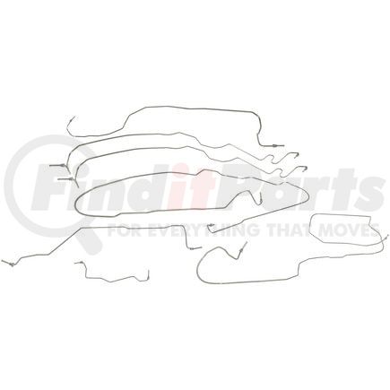 Dorman 919-254 Stainless Steel Brake Line Kit