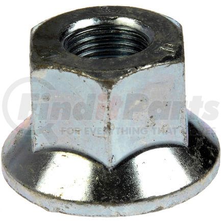Dorman 611-128 Wheel Nut 5/8-18L Flanged Flat Face - 1-1/8 In. Hex, 1-1/16 In. Length