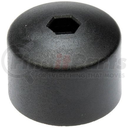 Dorman 611-644.1 Black Wheel Nut Cover, Push Type
