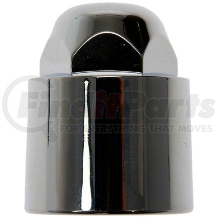Dorman 611-951.1 M27-2.0 Black Wheel Nut Cover - Threaded Type