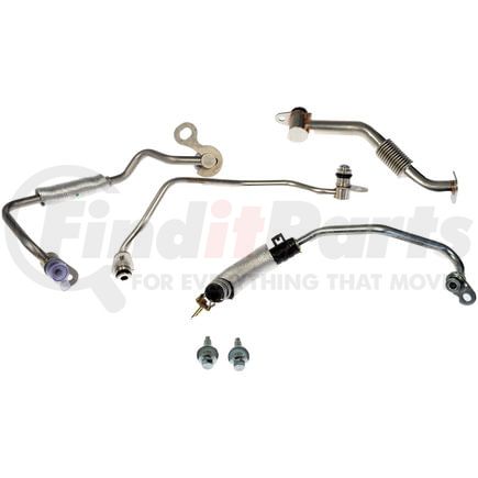 Dorman 667-830 Turbocharger Line Replacement Kit - Inc. Coolant Return, Turbo Oil, Oil Return Line