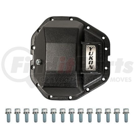 Yukon YHCC-DM275 Yukon Nodular Iron Differential Cover, 2017+ Ford Super Duty w/M275 Rear