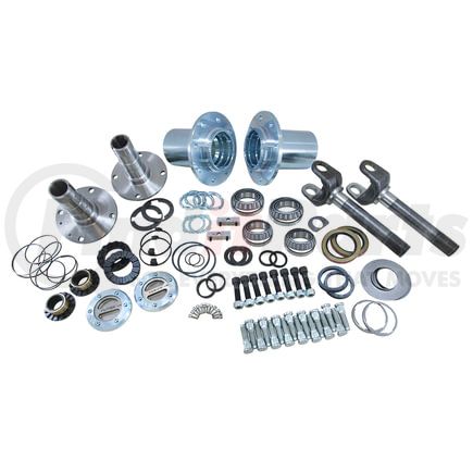 Yukon YA WU-04 Spin Free Locking Hub Conversion Kit for Dana 60 & AAM, 00-08 SRW Dodge
