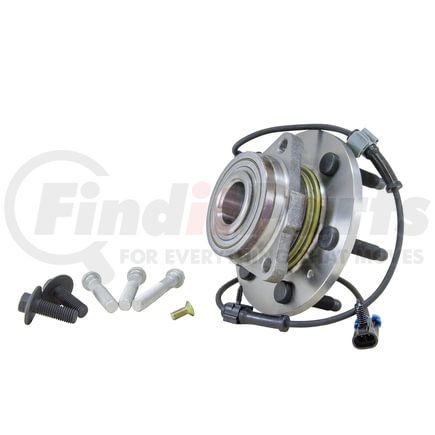 Yukon YBU515036 Yukon unit bearing & hub assembly for '99-'14 GM 1/2 ton front