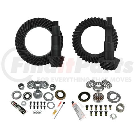 Yukon YGK077 Yukon Gear & Kit Package for JL Non-Rubicon, D44 Rear & D30 Front, 4.11 Gear