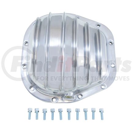 Yukon YP C2-F10.25 Polished Aluminum Cover ford 10.25" & 10.5" Ford