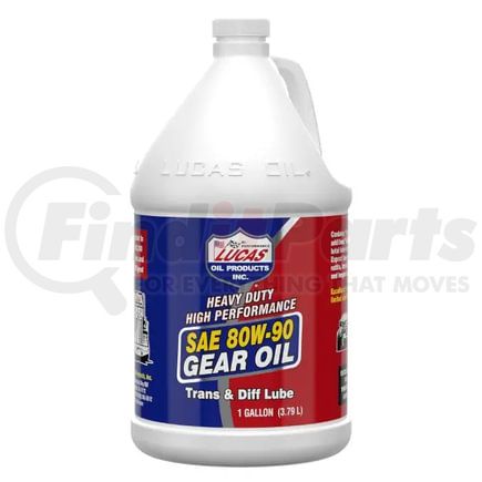 Torque Parts TRCH10046 Gear Oil - Lucas Oil SAE 80W-90 1 Gallon