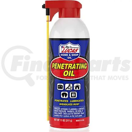 Torque Parts TRCH11043 Penetrating Oil - Lucas Oil 11043 Aerosol 11 oz