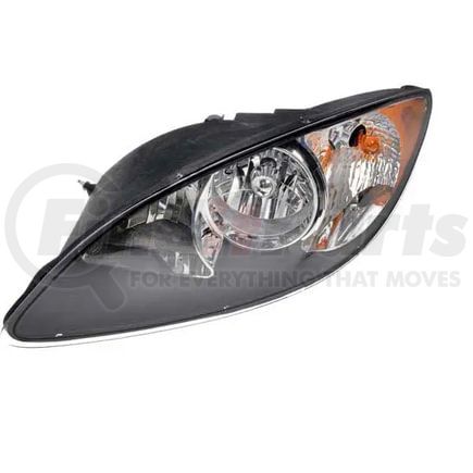 Torque Parts TR041-INHL-L Headlight - Driver Side, Front, with Chrome Housing & Halogen Bulbs, Clear Lens