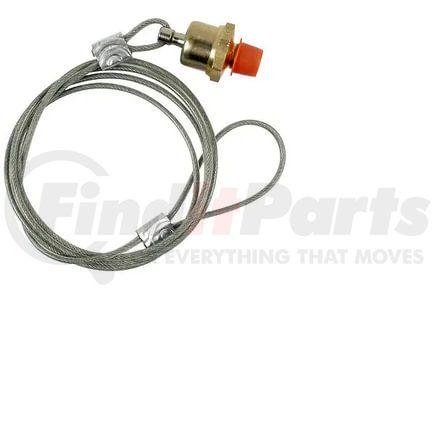 Torque Parts TR12105 Air Brake Drier Drain Valve - with 60 in. Cable
