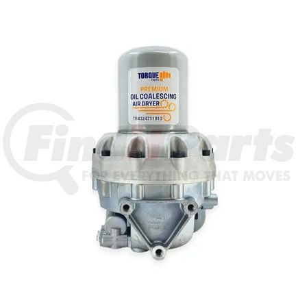 Torque Parts TR4324711010 Air Brake Dryer - 1/2 in.-14 NPTF Delivery/Supply Ports, 1/4 in.-18 NPTF Control Port