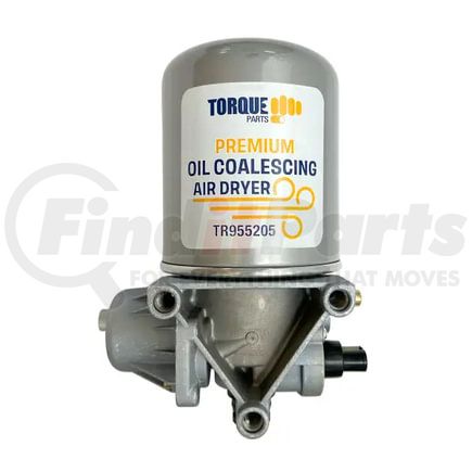 Torque Parts TR955205 Air Brake Dryer - 12V, 1/2 in. NPT Delivery/Supply Ports, 1/4 in. NPT Control Port