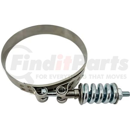 Torque Parts TRCL46 Intercooler Hose Clamp - 4 in. Diameter, for Charge Air Cooler Turbo Hump Hose