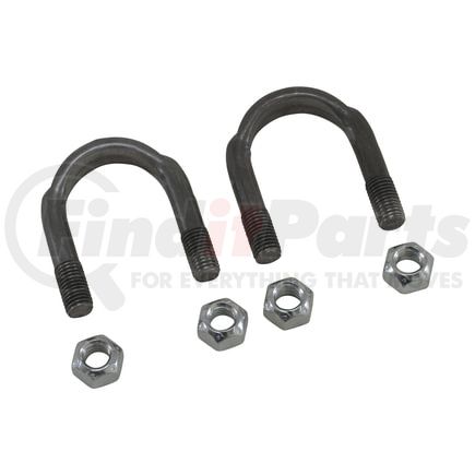 Yukon YY UB-F9-1310 1310 & 1330 U/Bolt kit (2 U-Bolts & 4 Nuts) for 9" Ford.