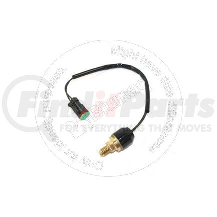 Blumaq 309-5795 Travel Valve Pressure Switch - Brass, 12-32VDC, fits Caterpillar