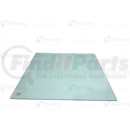 Blumaq 1419371 Cab Sliding Glass - Front, fits Caterpillar Excavator 300 Series