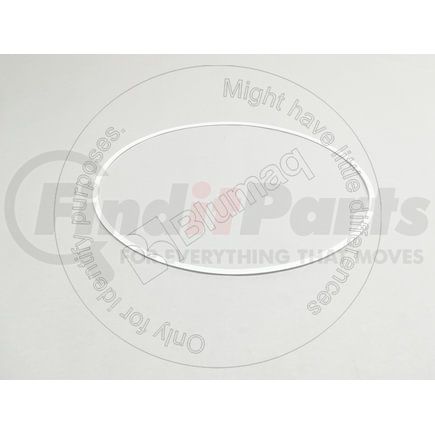 Blumaq 1P9216 Multi-Purpose Seal Ring - Plastic, 0.319" ID x 0.453" OD, Flat