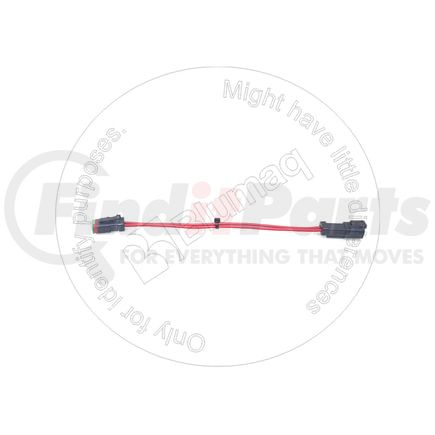 Blumaq 2044311 Jumper Wire - 11.81 in. Length, 16 AWG, Red, 2 Pin DT and 2 Socket DT