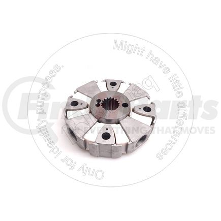 Blumaq 2552945 Hydraulic Coupling / Adapter - Flexible Element, 17 Internal Spline Teeth, with Hub