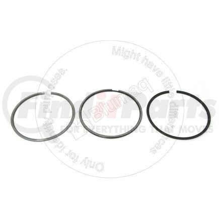 Blumaq 1296690H1 Engine Piston Ring Set - fits Komatsu Bulldozer D61EX and D61PX and Wheel Loaders WA380