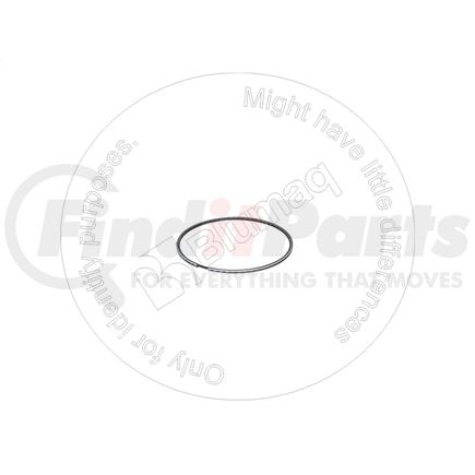 Blumaq 3064014 Engine Piston Ring - Steel, 137 mm. Gage Diameter