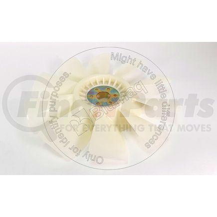 Blumaq 600-625-7550 Engine Cooling Fan Blade - 10 Blades, fits Komatsu Excavators PC and PW Series