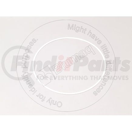 Blumaq 19034399B Multi-Purpose Seal Ring - Plastic, 279.77 mm. ID x 289.8 mm. OD