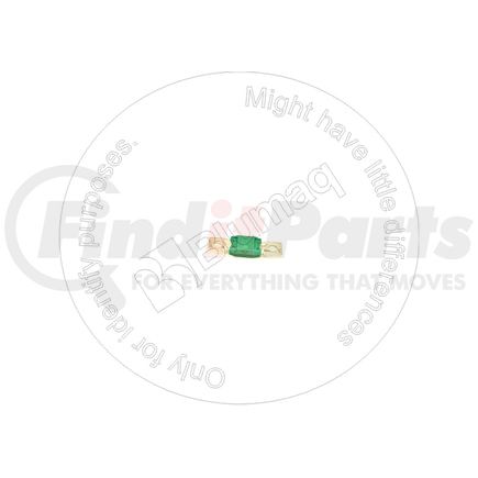 Blumaq 096.3287 Battery Terminal Fuse - 125 AMP, fit Volvo Wheel Loaders