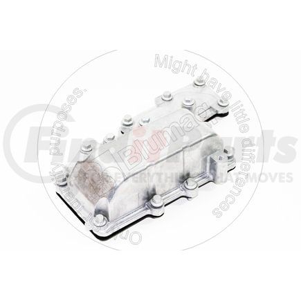 Blumaq 232-3722 Engine Oil Cooler - 7.3 in x 7 in, Fit for Caterpillar Applications