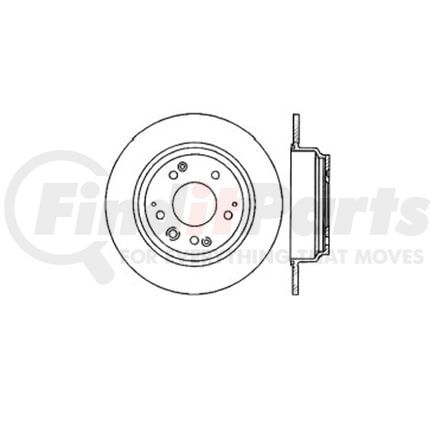 Bendix E12545032 Disc Brake Rotor