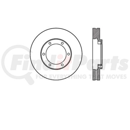 Bendix E12551061 Disc Brake Rotor