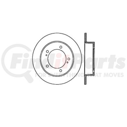 Bendix E12553009 Disc Brake Rotor