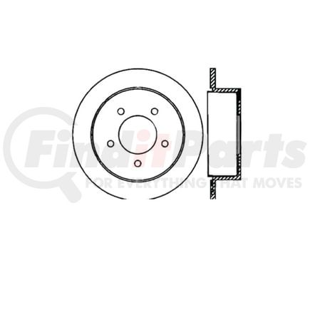 Bendix E12563007 Disc Brake Rotor