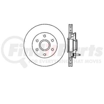 Bendix E12570133 Disc Brake Rotor