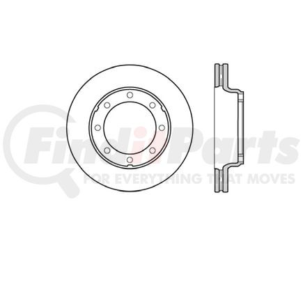 Bendix E12580010 Disc Brake Rotor