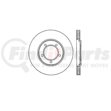 Bendix E12649025 Disc Brake Rotor