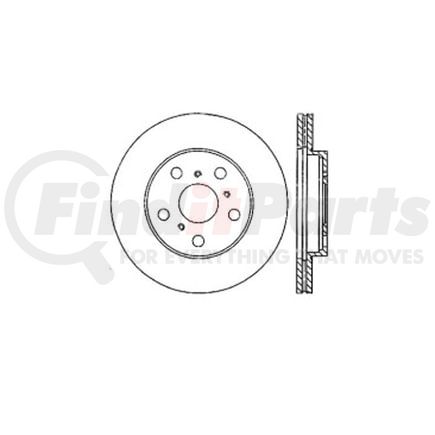 Bendix E12649028 Disc Brake Rotor