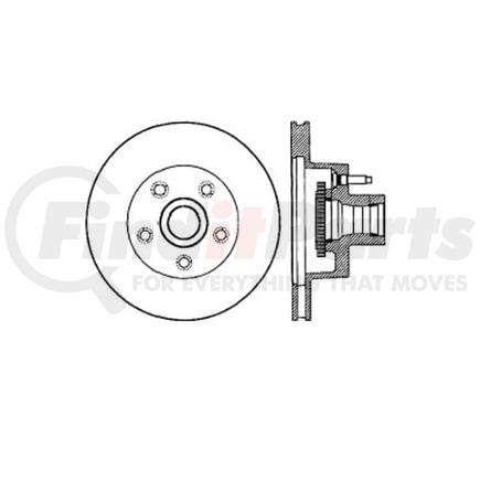 Bendix E12666039 Disc Brake Rotor